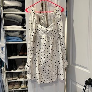 Revolve polka dot dress
